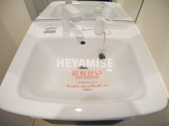 フォレストヒルズMの独立洗面台|※反転間取りのお部屋の画像です※