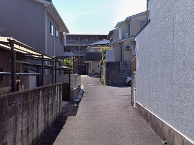 【前面道路含む現地写真】 | 山科区小野荘司町　売地