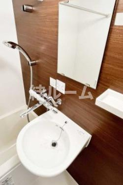 板橋区上板橋３丁目の賃貸マンションの洗面所