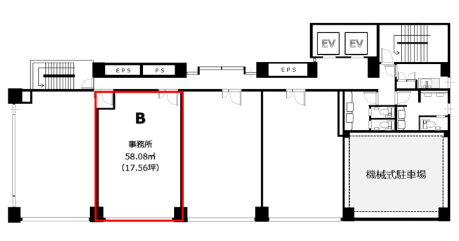 【間取り】 | 千葉本町第一生命ビル