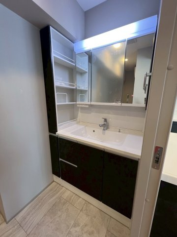 マンションヴィップ柳橋の独立洗面台|独立洗面化粧台付き