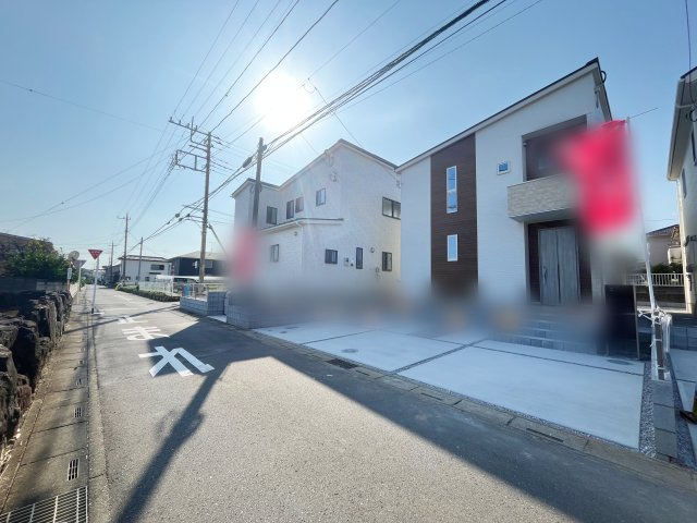 【前面道路含む現地写真】 | 深谷市宿根　　新築戸建　　全5区画　4号棟