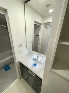 【独立洗面台】 | パレステージ鷺宮 | 嬉しい独立洗面台付き。