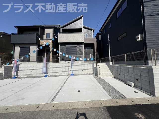 【外観】 | 春日市一の谷5丁目2期　2号棟（全4棟）【仲介手数料無料・0円】 | まもなく完成。ご内覧は可能です。ご見学はプラス不動産販売にお任せ下さい。