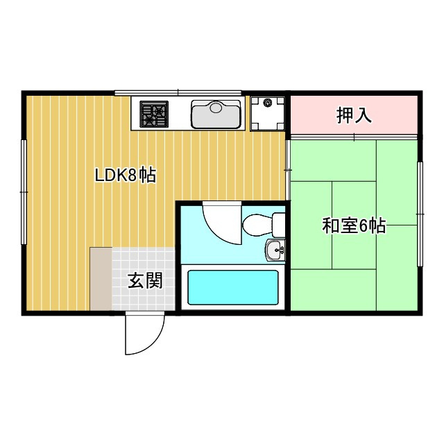 松屋ビルの間取り