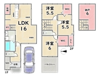 【間取り】 | 右京区太秦西蜂岡町