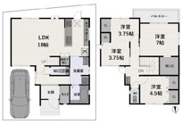 島本町広瀬1丁目　中古戸建の画像