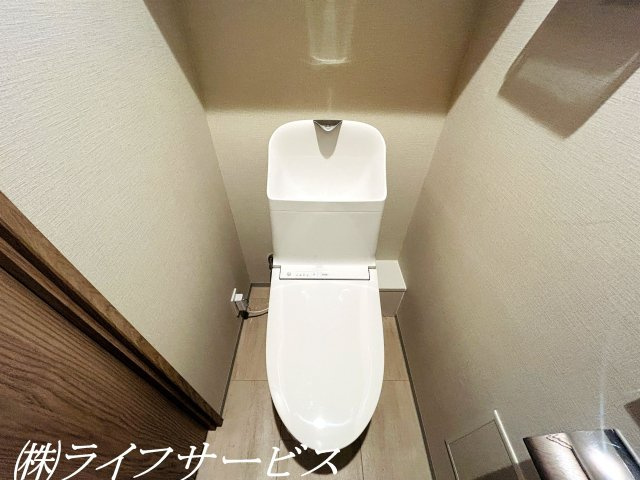 【トイレ】 | レックスタウン新高１号館 | 温水洗浄便座付トイレ
