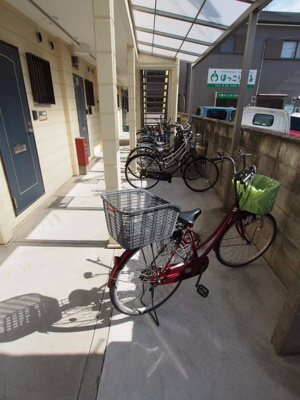 【その他共用部分】 | 青葉荘 | 駐輪場