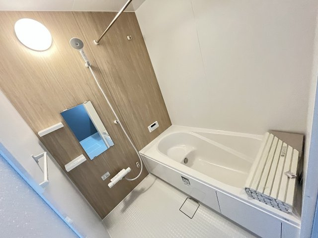 【内装】 | 春日市一の谷5丁目2期　3号棟（全4棟）【仲介手数料無料・0円】 | 施工例。浴室です。施工例は完成時と異なる場合があります。