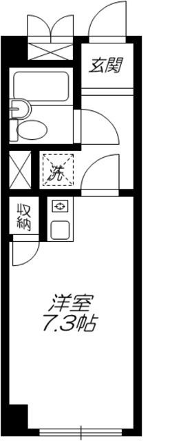 高輪アサヒハイムの間取り
