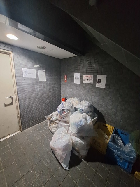 高輪アサヒハイムのその他|敷地内ゴミ置き場