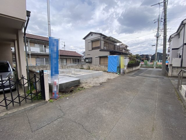東久留米148期の前面道路含む現地写真
