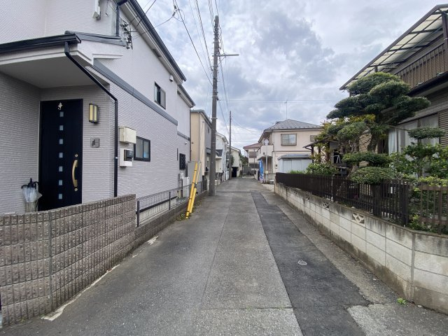 東久留米148期の前面道路含む現地写真