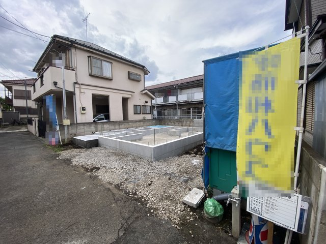 東久留米148期の前面道路含む現地写真