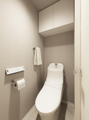 【トイレ】 | RELUXIA新御徒町 | 落ち着いたトイレです