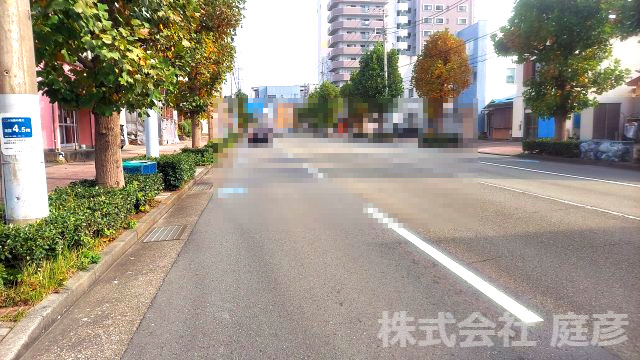 【前面道路含む現地写真】の画像