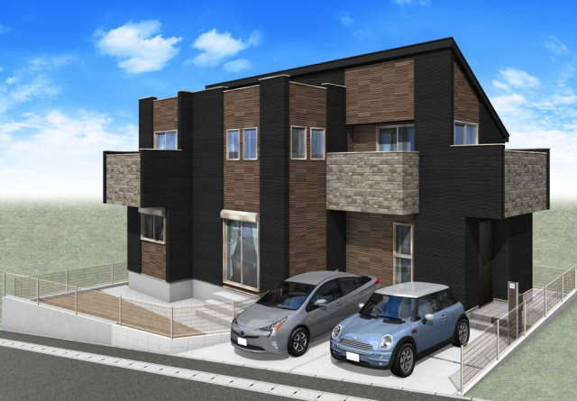 泉区新橋町新築戸建【緑園都市駅徒歩11分/土地約45坪/LDK19.9帖＋4部屋/駐車並列2台可】の画像