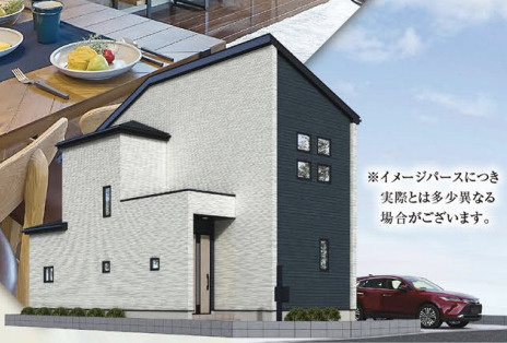 行田市桜町　GRAFARE DESIGN　新築戸建　全1棟　1号棟の画像