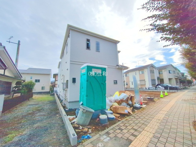 【新築分譲住宅】ふじみ野市松山２丁目4番の前面道路含む現地写真