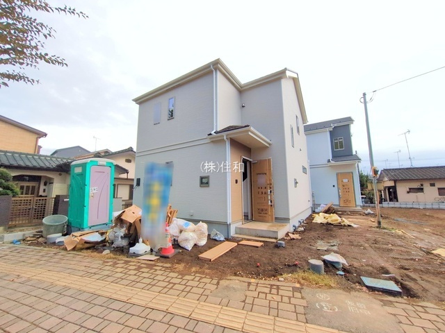 【新築分譲住宅】ふじみ野市松山２丁目4番の前面道路含む現地写真