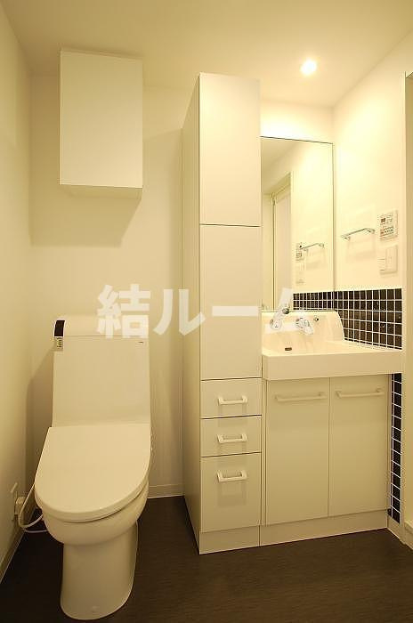 練馬区羽沢２丁目の賃貸マンションの洗面所