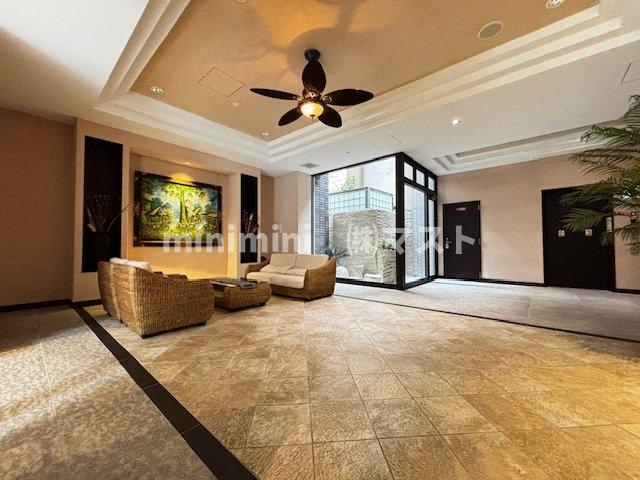 S-RESIDENCE淀屋橋のロビー