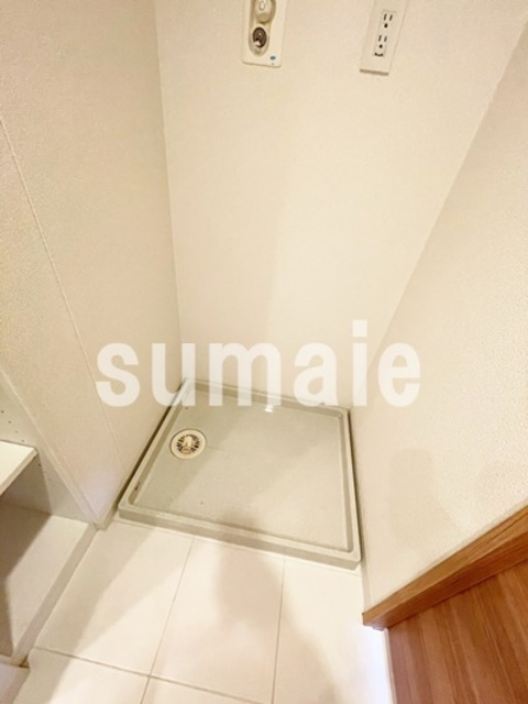 大宮ファーストプレイスタワーの設備|室内洗濯機置き場です。