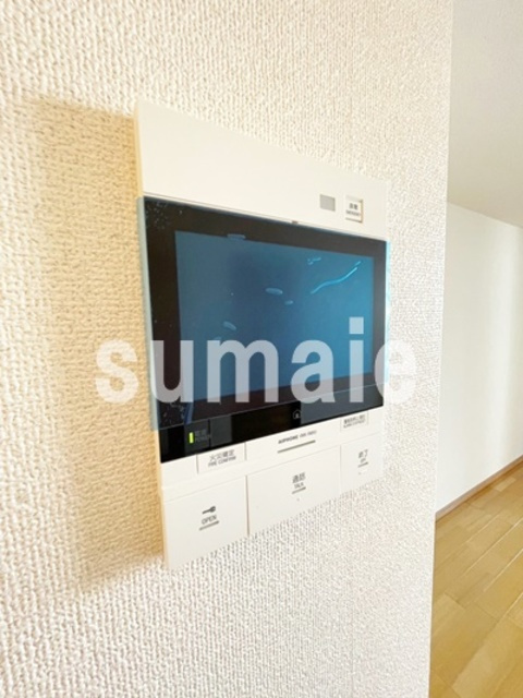 大宮ファーストプレイスタワーのセキュリティ|モニター付きインターホンです。