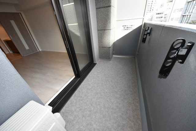 アヴェニール北浜のバルコニー