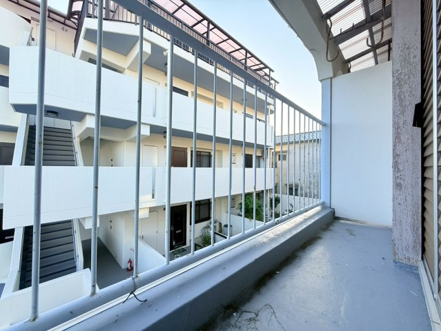 福禄荘のバルコニー