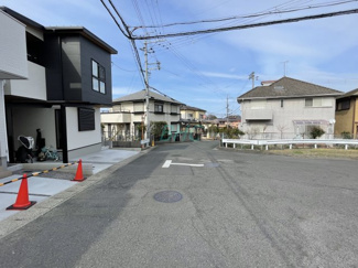 【前面道路含む現地写真】 | 一里山６丁目　１期１号地