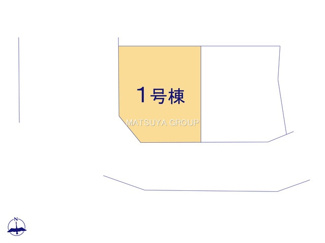 【区画図】 | ブルーミングガーデン岡崎市若松町大廻　1号棟