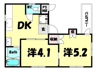 【間取り】 | 前田マンション