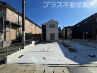 【外観】 | 現地写真。プラス不動産販売なら、現場の全ての棟をまとめてご見学頂けます。