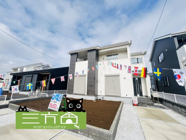 新築　太田市下田島町第14　Livele Garden.S　6号棟の外観|現地写真　2026年2月完成しました！ご内覧等、お気軽にお問合せください♪　							


