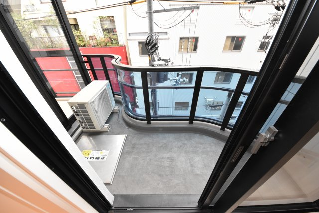 グラシア堺筋本町のバルコニー