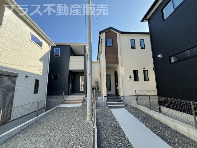 【外観】 | 福岡市南区桧原5丁目1期　2号棟（全4棟）【仲介手数料無料・0円】 | 現地写真。同じ物件を見るなら、プラス不動産販売にお任せ下さい。