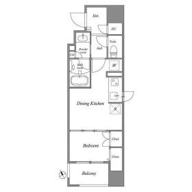 【間取り】 | コスモグラシア池田山 | 間取り図