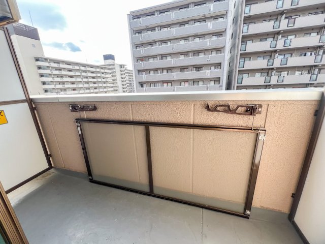 ベルフレージュ住吉のバルコニー