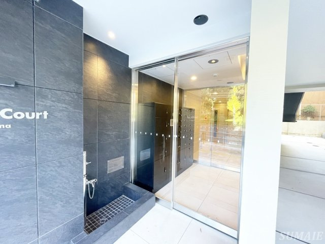 Ｄｅａｒ　ＷＡＮ　Ｃｏｕｒｔ　王子飛鳥山のエントランス|エントランスです☆