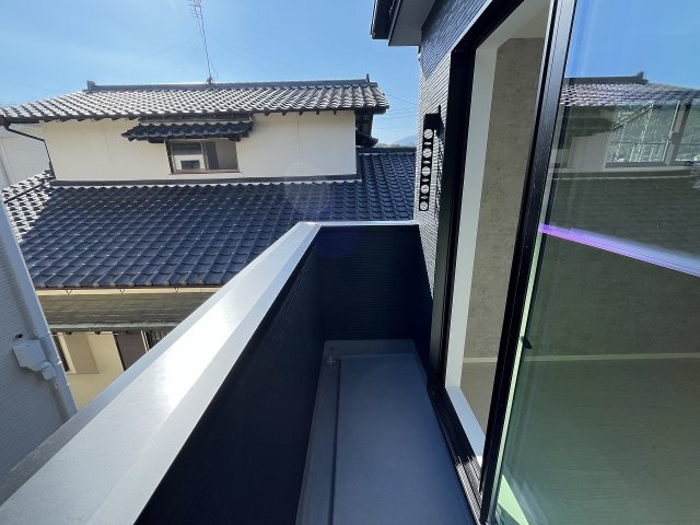 【バルコニー】 | 福岡市南区桧原5丁目1期　4号棟（全4棟）【仲介手数料無料・0円】 | 現地写真。