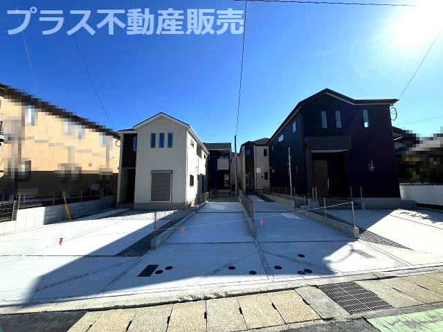 【外観】 | 福岡市南区桧原5丁目1期　4号棟（全4棟）【仲介手数料無料・0円】 | 現地写真。同じ物件を見るなら、プラス不動産販売にお任せ下さい。