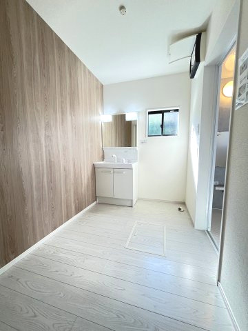 【洗面所】 | 福岡市南区桧原5丁目1期　4号棟（全4棟）【仲介手数料無料・0円】 | 現地写真。