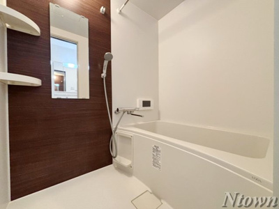 【浴室】 | GRANDTIC浅間町 | 落ち着いた空間のお風呂です