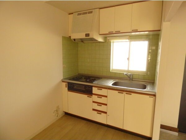 コーポラスノベルティD棟のキッチン