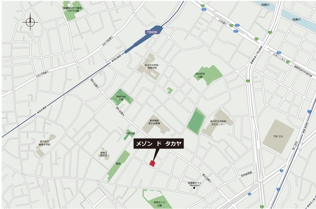 Ｍａｉｓｏｎ　ｄｅ　Ｔａｋａｙａの地図