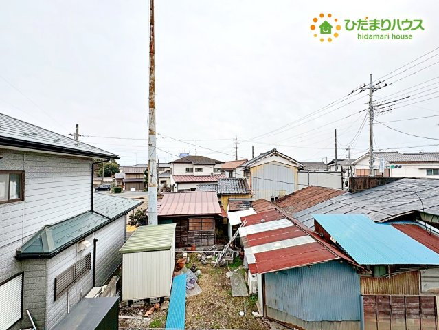 行田市桜町　新築一戸建て　グラファーレ　01の展望|周囲に高い建物がなく、視界が開けた気持ちの良い眺望です！
晴れた日には青空を広く感じられ、家事の合間にリフレッシュするのに最適ですね★