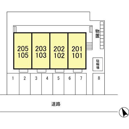 プレシャスの区画図