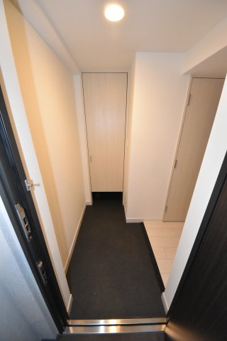 コンフォリア・リヴ谷町九丁目ソルテラスの玄関